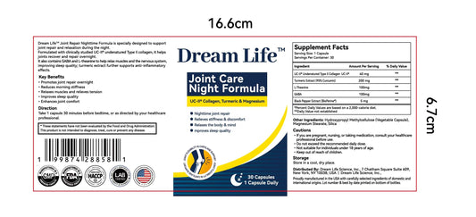 Dream Life Joint Care Night Formula